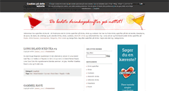 Desktop Screenshot of opskrifter-drinks.dk